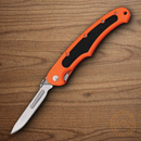 Havalon Piranta-Bolt Quik-Change Folding Knife 2 3/4" Stainless Steel Blade Orange ABS Plastic Handle