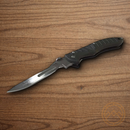 Havalon Forge  Folding Knife 2.25" Stainless Steel Blade Black Thermoplastic Handle
