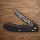 Havalon Forge  Folding Knife 2.25" Stainless Steel Blade Black Thermoplastic Handle