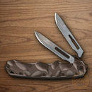 Havalon Quik-Change Folding Knife 2 3/4" Stainless Steel Blade Black Zytel Handle
