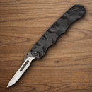 Havalon Quik-Change Folding Knife 2 3/4" Stainless Steel Blade Black Zytel Handle