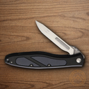 Havalon Piranta Z Folding Knife 2.75" Stainless Steel Blade Black Zytel Handle