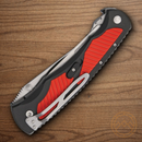 Havalon Titan Pocket Knife 2.75" AUS8  Steel Blades Black/Red Military Grade Polymer Handle