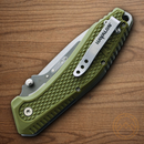 Havalon EDC REDI Folding Knife 3" AUS-8 Steel Blade Green Synthetic Handle