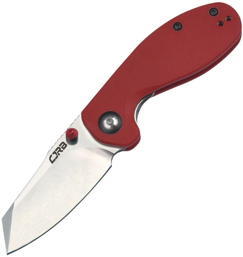 CJRB Maileah Linerlock Folding Knife 2.38" AR-RPM9 Steel Blade Red G10 Handle 1918REF -CJRB - Survivor Hand Precision Knives & Outdoor Gear Store