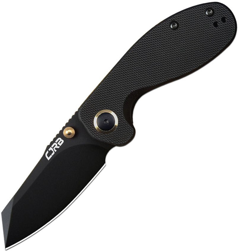 CJRB Maileah Linerlock Folding Knife 2.38" Black PVD Coated AR-RPM9 Steel Wharncliffe Blade G10 Handle 1918LBBK -CJRB - Survivor Hand Precision Knives & Outdoor Gear Store