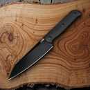 CJRB Silax Fixed Knife 5.13" AR-RPM9 Stainless Steel Blade Black G10 Handle