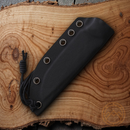 CJRB Hyperlite Fixed Knife 4.13" AR-RPM9 Stainless Steel Blade Black G10 Handle