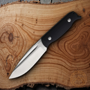 CJRB Hyperlite Fixed Knife 4.13" AR-RPM9 Stainless Steel Blade Black G10 Handle