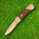 JJ's Knife Kit Lockback Folding Knife American Hardwood And Metal Construction