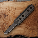 Jesse James Nomad Swing Folding Knife 4" AEB-L Steel Blade Carbon Fiber Handle