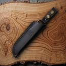 Joker Ranger Fixed Knife 4.5" Satin 14C28N Sandvik Steel Blade Micarta Handle