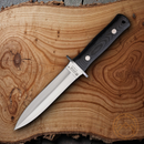 Joker Lince Fixed Dagger 6" Full Tang 1.4116 Steel Blade Canvas Micarta Handle