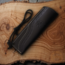 J&V Adventure Knives K-2 Bushcraft Fixed Knife 4.5" N690 Steel Blade Micarta