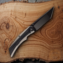 Kansept Knives Naska Frame Folding Knife 3.75" CPM S35VN Steel Blade Titanium Handle