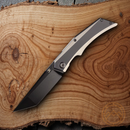 Kansept Knives Naska Frame Folding Knife 3.75" CPM S35VN Steel Blade Titanium Handle