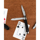 Kershaw Gadsden Pocket Knife 7Cr17MoV Steel Clip/Spey Blades Black G10 Handle