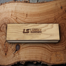 Lansky Soft Arkansas Knife-Sharpening Stone 8" x 2" 200-300 Grit With Wooden Box