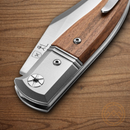 LionSTEEL Gitano Folding Knife 3.25" Niolox Tool Steel Blade Santos Wood Handle
