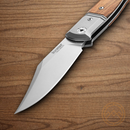 LionSTEEL Gitano Folding Knife 3.25" Niolox Tool Steel Blade Santos Wood Handle