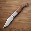 LionSTEEL Gitano Folding Knife 3.25" Niolox Tool Steel Blade Santos Wood Handle