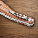 LionSTEEL Gitano Folding Knife 3.25" Niolox Tool Steel Blade Santos Wood Handle