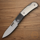Maxace Beetle 2 Folding Knife 3.5" MagnaCut Steel Blade Whhite Bone Handle