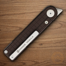 Maxace Nebula Folding Knife 3.13" MagnaCut Steel Blade Brown Titanium Handle