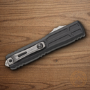 Microtech Auto Ultratech Gen III Folding Knife 3.5" Bohler M390MK Steel Blade Gray Aluminum Handle