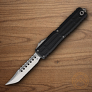 Microtech Auto Ultratech Gen III Folding Knife 3.5" Bohler M390MK Steel Blade Black Aluminum Handle
