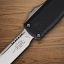 Microtech Auto Ultratech Gen III Folding Knife 3.5" Bohler M390MK Steel Blade Black Aluminum Handle