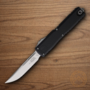 Microtech Auto Ultratech Gen III Folding Knife 3.5" Bohler M390MK Steel Blade Black Aluminum Handle