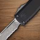 Microtech Auto Ultratech Gen III Folding Knife 3.5" Bohler M390MK Steel Blade Black Aluminum Handle