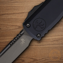 Microtech Auto Ultratech Gen III Folding Knife 3.5" Bohler M390MK Steel Blade Black Aluminum Handle