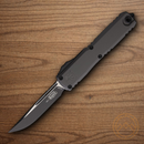 Microtech Auto Ultratech Gen III Folding Knife 3.5" Bohler M390MK Steel Blade Gray Aluminum Handle