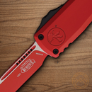 Microtech Auto Ultratech Gen III Folding Knife 3.5" Bohler M390MK Steel Blade Red Aluminum Handle