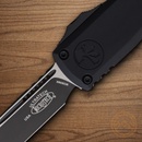 Microtech Auto Ultratech Gen III Folding Knife 3.5" Bohler M390MK Steel Blade Black Aluminum Handle