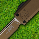 Microtech Auto Ultratech Gen III Folding Knife 3.5" Bohler M390MK Steel Blade Bronze Aluminum Handle