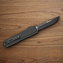 Microtech Auto Ultratech Gen III Folding Knife 3.5" Bohler M390MK Steel Blade Black Aluminum Handle