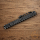 Microtech Auto Ultratech Gen III Folding Knife 3.5" Bohler M390MK Steel Blade Black Aluminum Handle