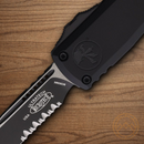 Microtech Auto Ultratech Gen III Folding Knife 3.5" Bohler M390MK Steel Blade Black Aluminum Handle