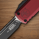 Microtech Auto Ultratech S/E Gen IV Folding Knife 3" Bohler M390MK Steel Blade Merlot Aluminum Handle