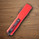 Microtech Auto Ultratech S/E Gen IV Folding Knife 3.5" Bohler M390MK Steel Blade Red Aluminum Handle