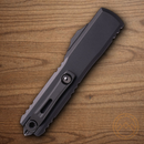 Microtech Auto Ultratech S/E Gen IV Folding Knife 3.5" Bohler M390MK Steel Blade Black Aluminum Handle