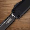 Microtech Auto Ultratech S/E Gen IV Folding Knife 3.5" Bohler M390MK Steel Blade Black Aluminum Handle