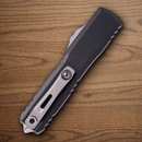 Microtech Auto Ultratech Gen III Folding Knife 3.5" Bohler M390MK Steel Blade Black Aluminum Handle