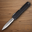 Microtech Auto Ultratech Gen III Folding Knife 3.5" Bohler M390MK Steel Blade Black Aluminum Handle