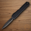 Microtech Auto Ultratech Gen III Folding Knife 3.5" Bohler M390MK Steel Blade Black Aluminum Handle