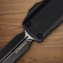 Microtech Auto Ultratech Gen III Folding Knife 3.5" Bohler M390MK Steel Blade Black Aluminum Handle