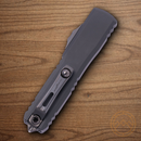 Microtech Auto Ultratech Gen III Folding Knife 3.5" Bohler M390MK Steel Blade Black Aluminum Handle